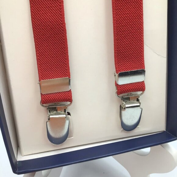 Baby Toddler Bow Tie & Suspenders Bicycle Red Blue Boy Dress Family Photo Outfit - Picture 3 of 9